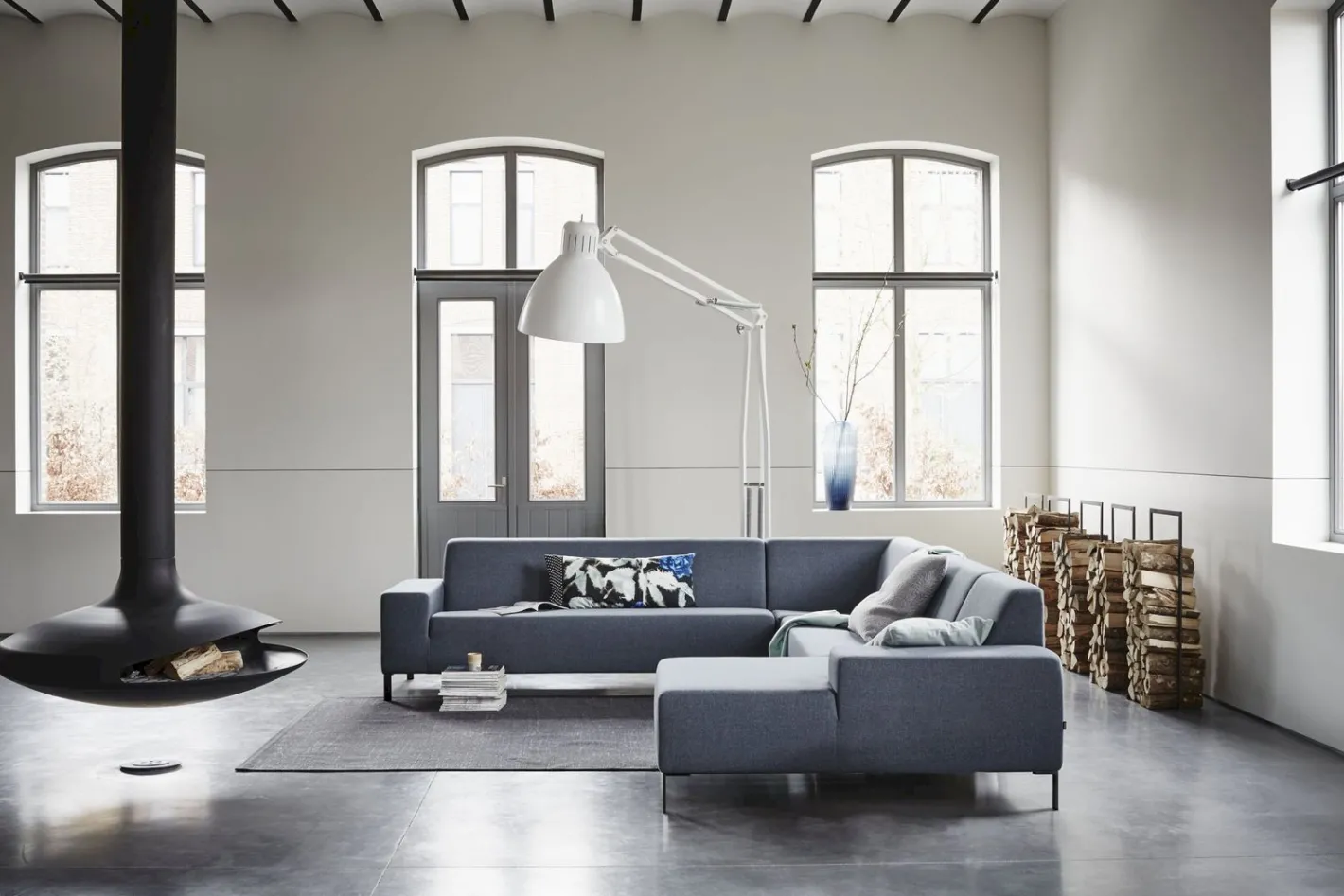 Discount Gelderland 6511 Zitbank Blauw