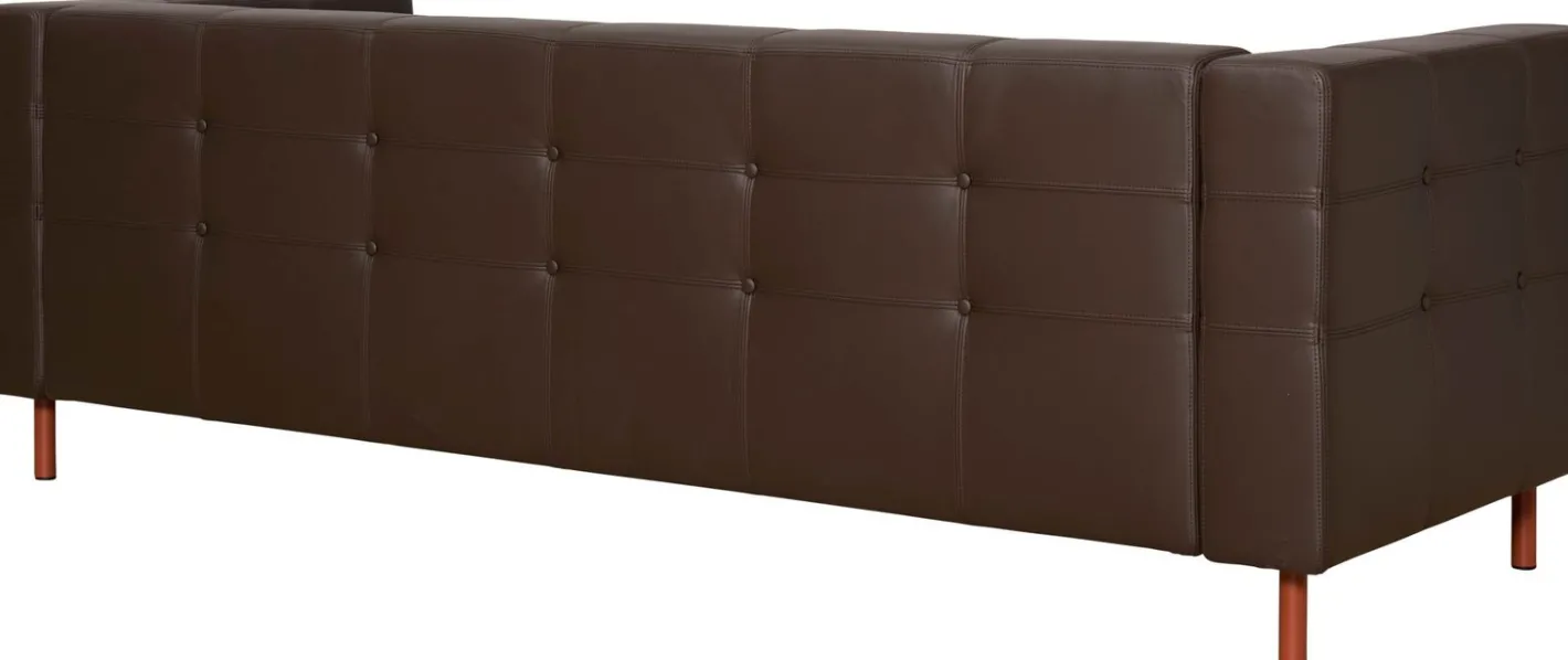 Clearance Gelderland 6111 3-Zitsbank Bruin