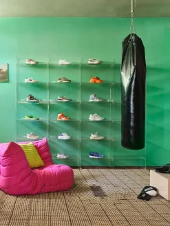 Hot HKLIVING Acrylic 240 Vakkenkast Transparant