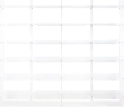 Hot HKLIVING Acrylic 240 Vakkenkast Transparant