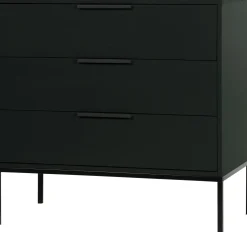 Online WOOOD Adam Ladekast Black
