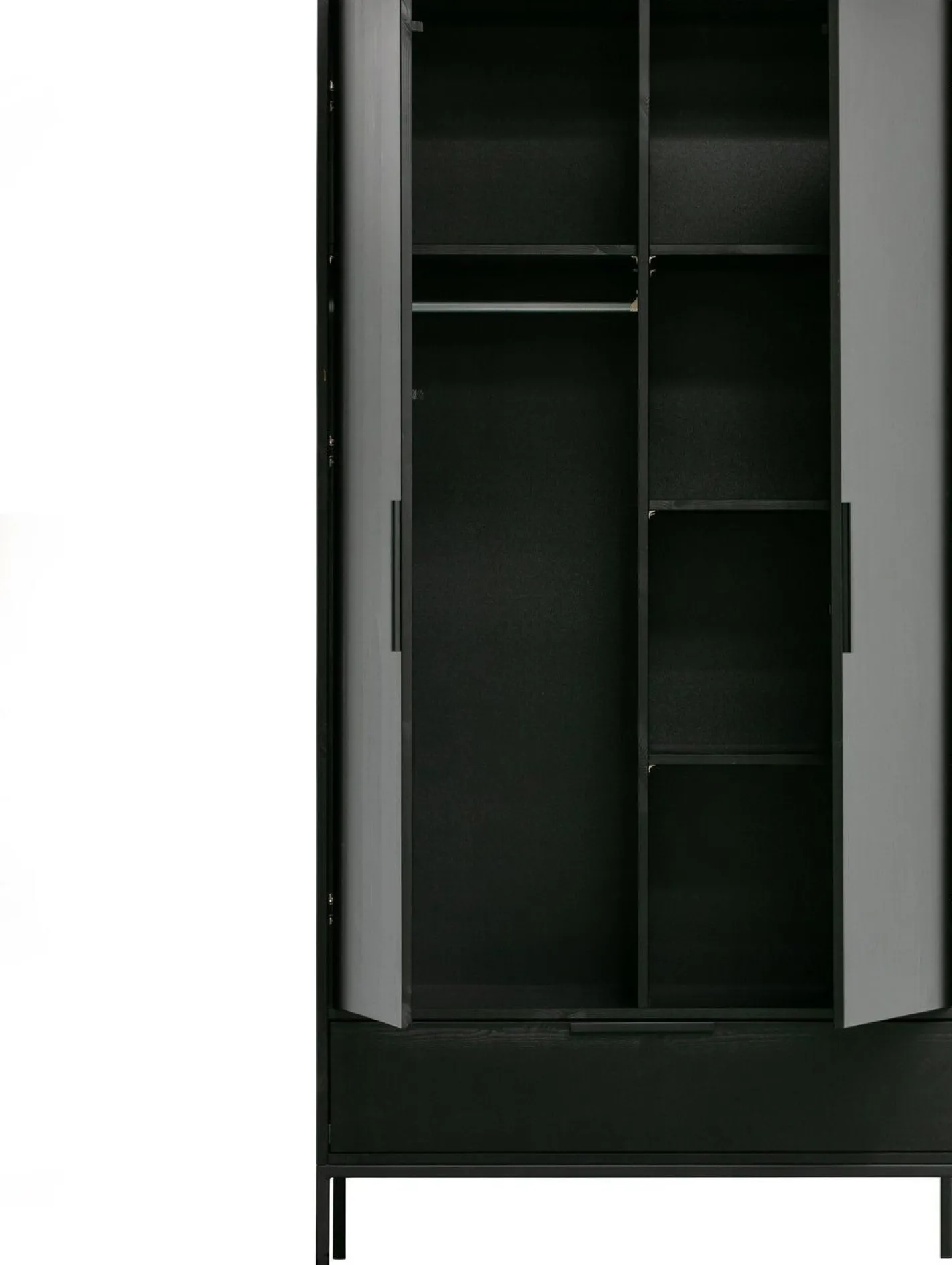 Hot WOOOD Adam Opbergkast Black