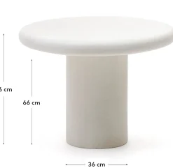 Hot Kave Home Addaia Eettafel Wit