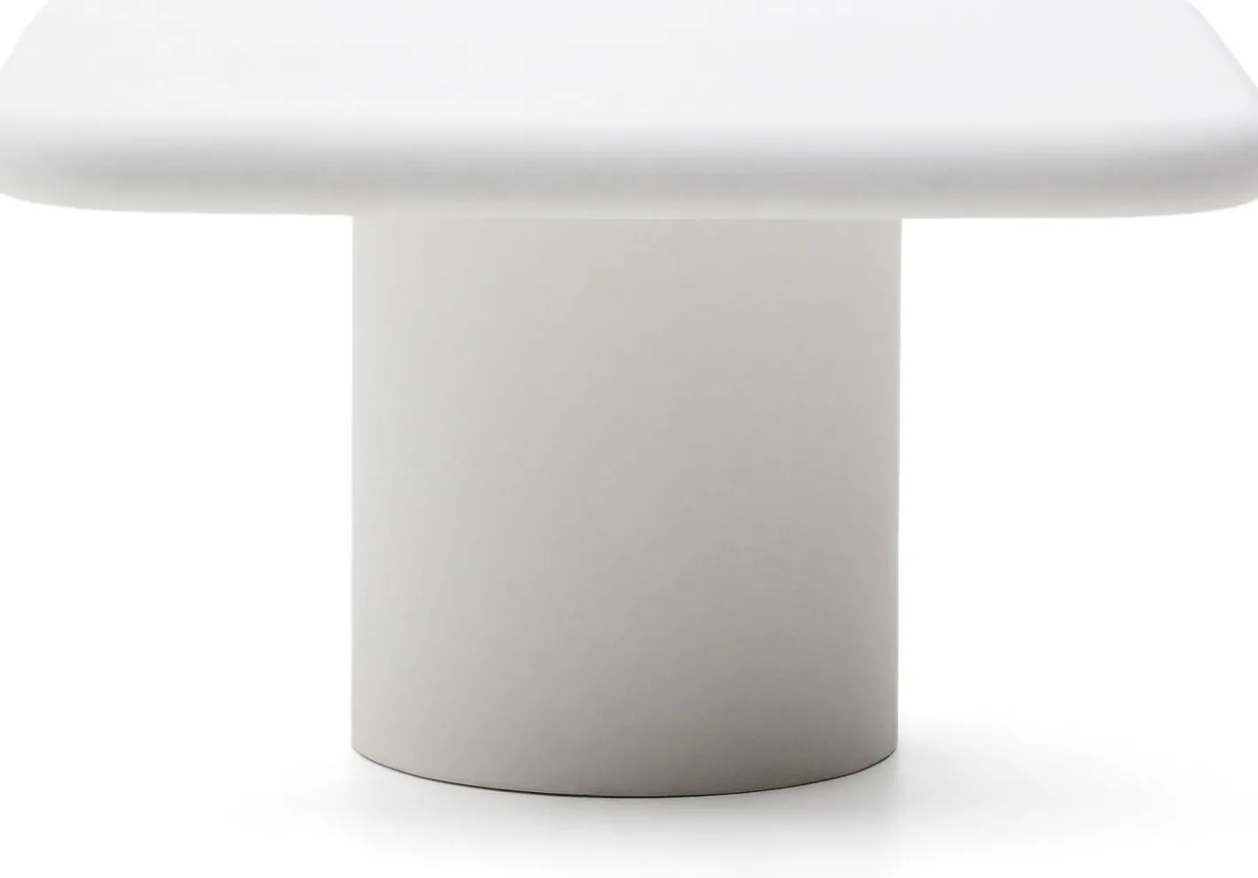 Online Kave Home Addaia Vierkante Eettafel Wit
