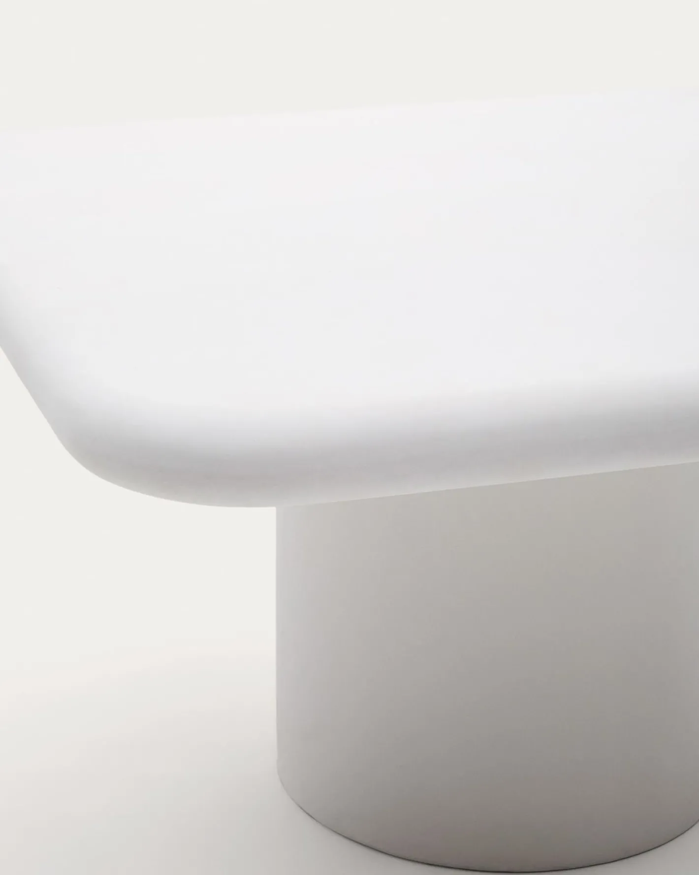 Online Kave Home Addaia Vierkante Eettafel Wit