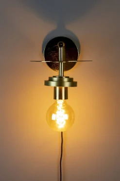 Best Dutchbone Aden Wandlamp Brass