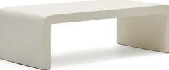 Online Kave Home Aiguablava Rechthoekige Salontafel Wit