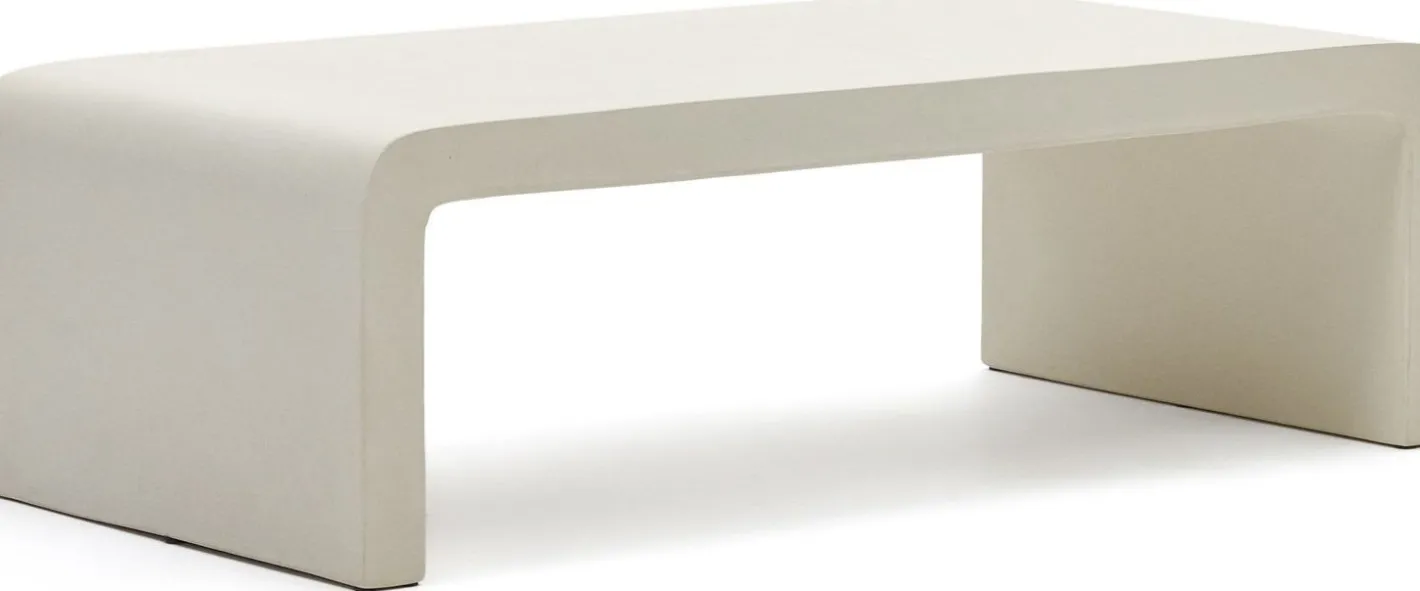 Online Kave Home Aiguablava Rechthoekige Salontafel Wit