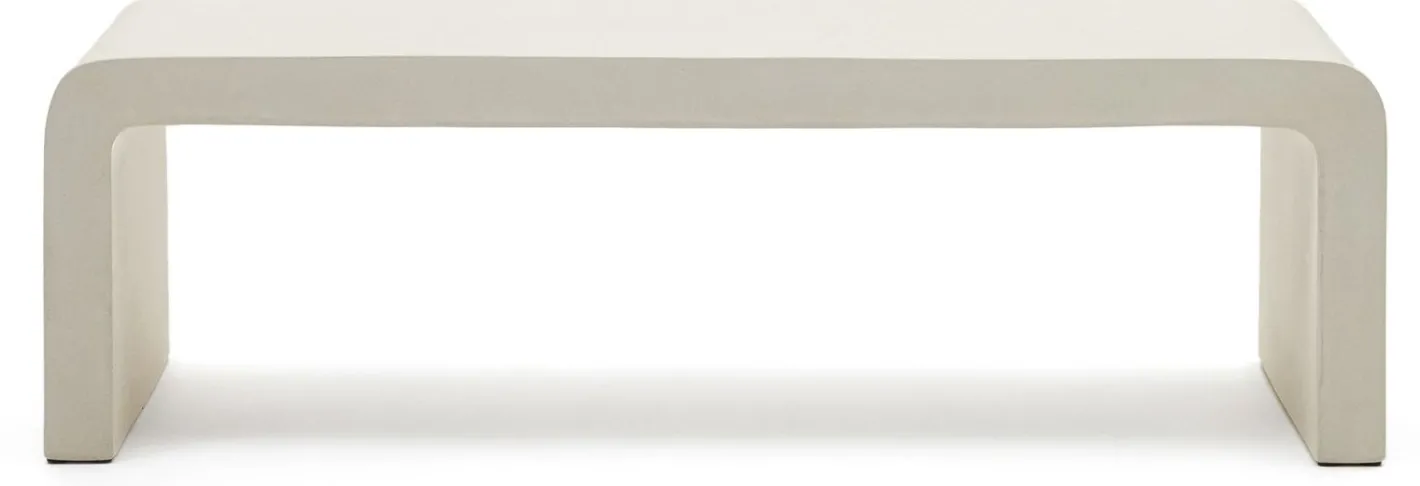 Online Kave Home Aiguablava Rechthoekige Salontafel Wit