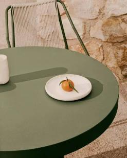 New Kave Home Aiguablava S Tuintafel Groen