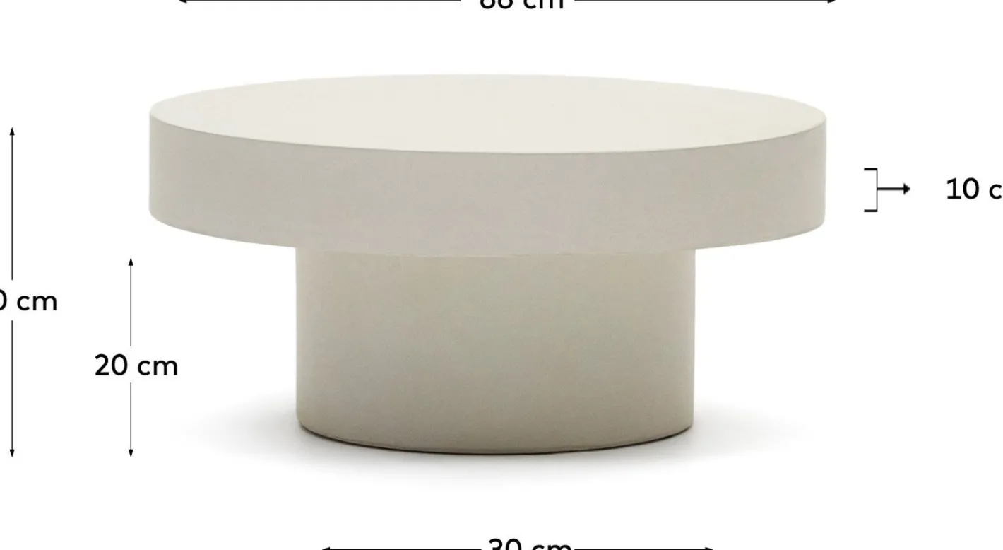 Sale Kave Home Aiguablava Salontafel Wit