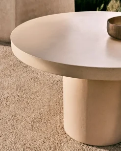 Kave Home Aiguablava Tuintafel Beige