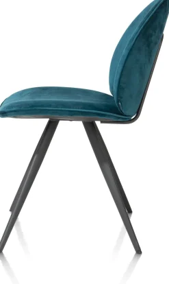 Clearance XOOON Aiko Karese Eetkamerstoel Teal