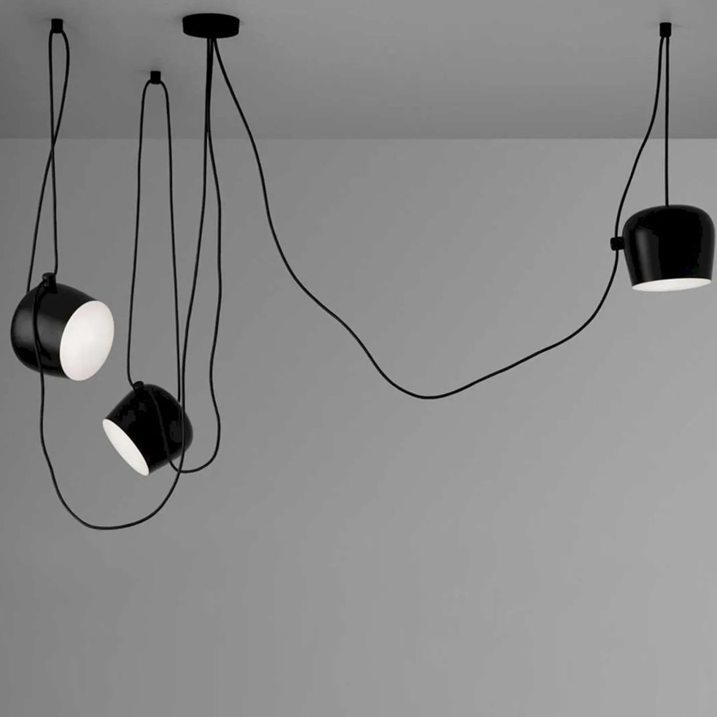 Discount Flos Aim Hanglamp zwart