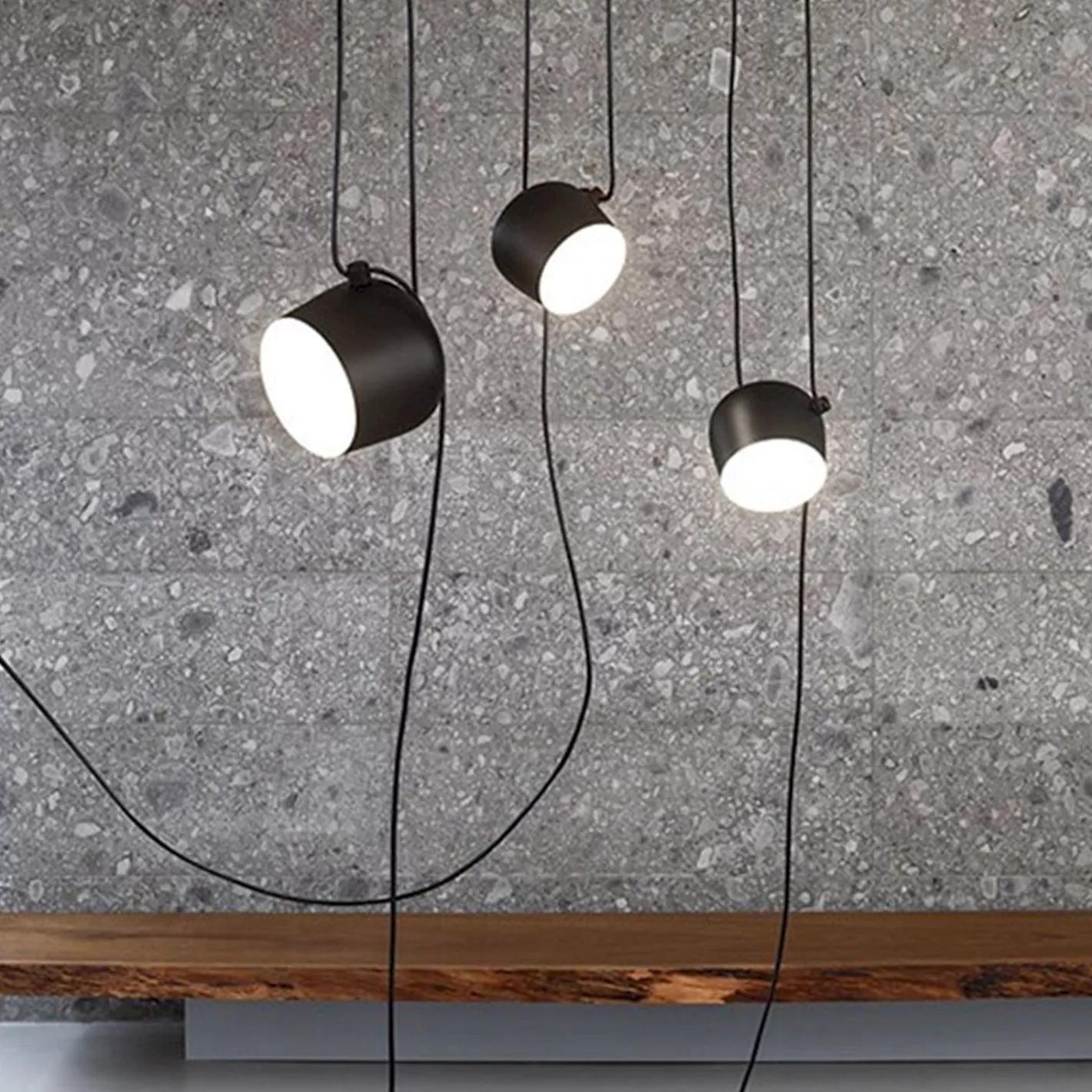 Discount Flos Aim Hanglamp zwart