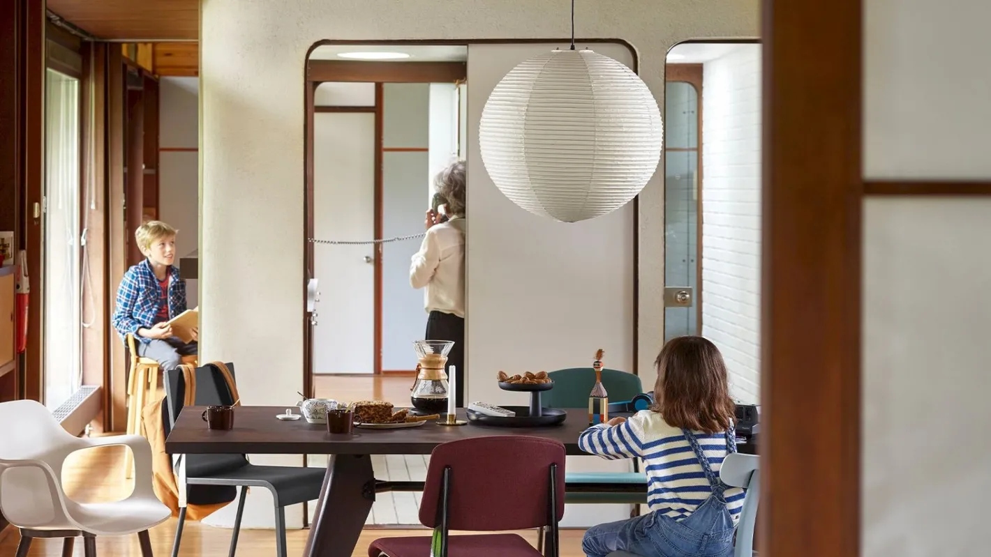 New Vitra Akari 55A Hanglamp Wit