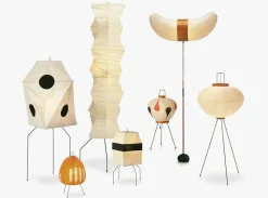Hot Vitra Akari 14A Vloerlamp Crèmewit