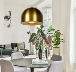 Lucide Akron Hanglamp Goud Messing