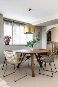 Lucide Akron Hanglamp Goud Messing