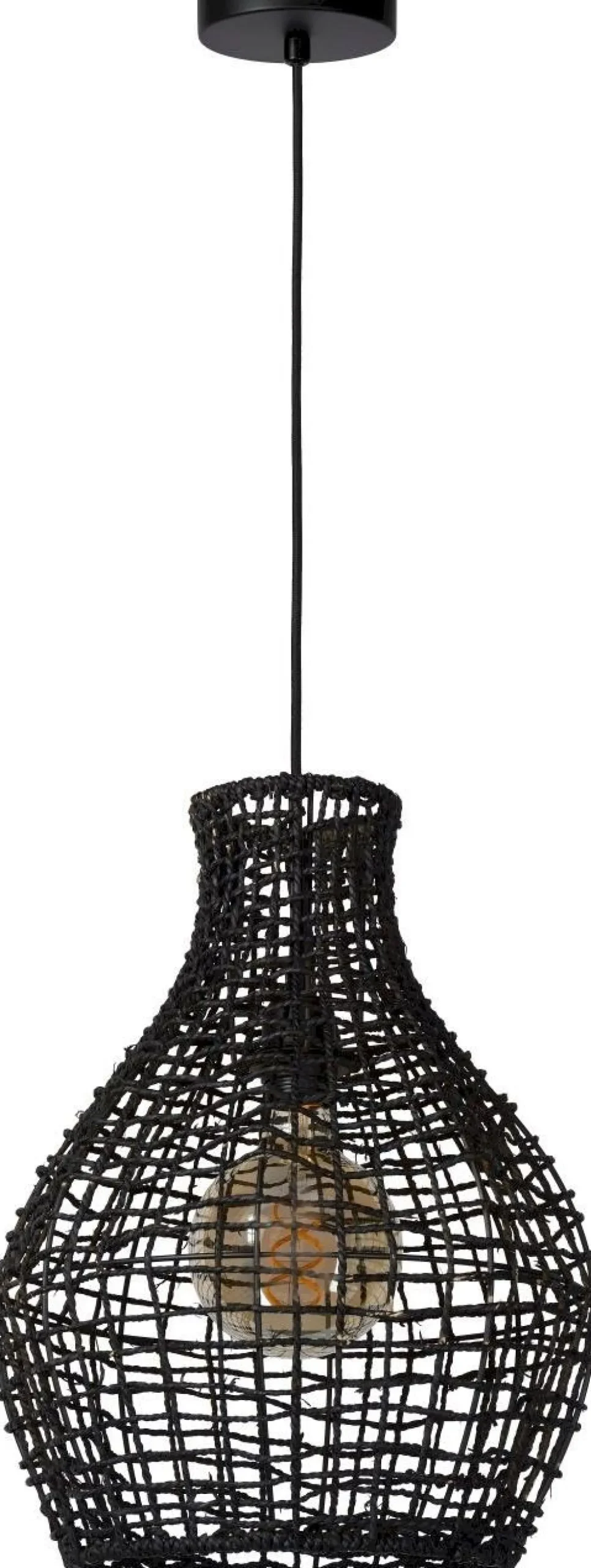 Lucide Alban Hanglamp Zwart