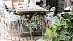 Zuiver Albert Kuip Garden (set van 2) Eetkamerstoel White
