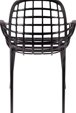 New Zuiver Albert Kuip Garden (set van 2) Eetkamerstoel Black
