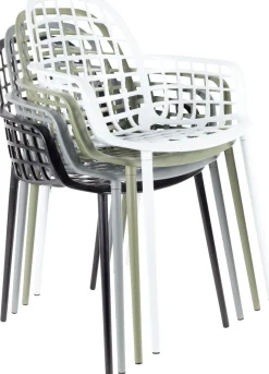 New Zuiver Albert Kuip Garden (set van 2) Eetkamerstoel Black
