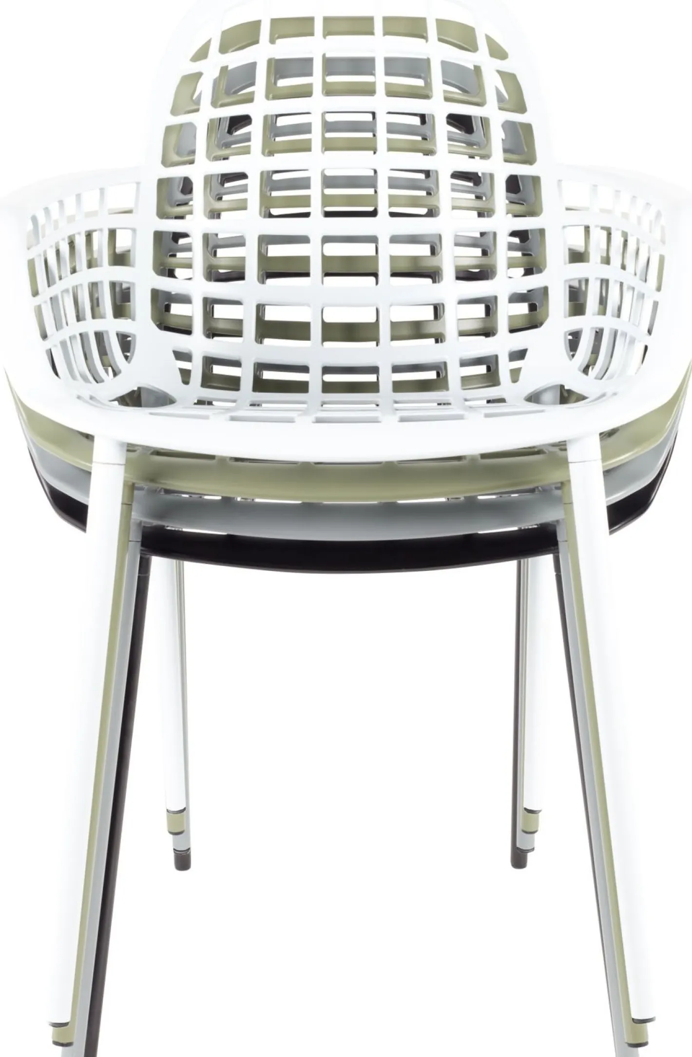 New Zuiver Albert Kuip Garden (set van 2) Eetkamerstoel Black