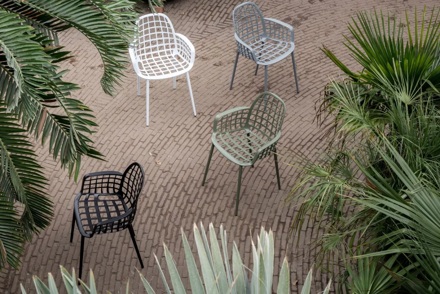 Clearance Zuiver Albert Kuip Garden (set van 2) Eetkamerstoel Green
