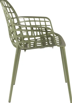 Clearance Zuiver Albert Kuip Garden (set van 2) Eetkamerstoel Green