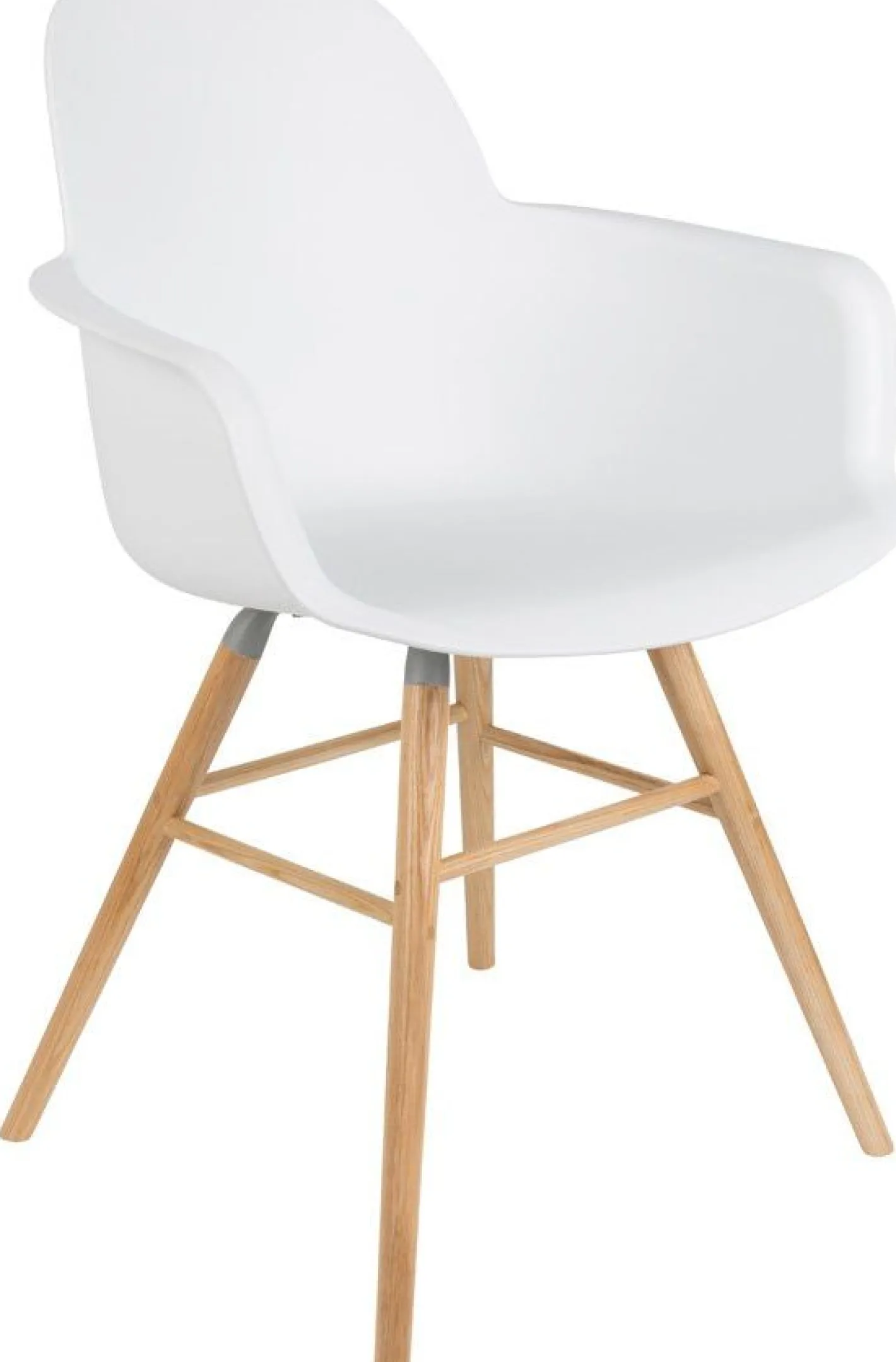 Outlet Zuiver Albert Kuip (set van 2) Armstoel White