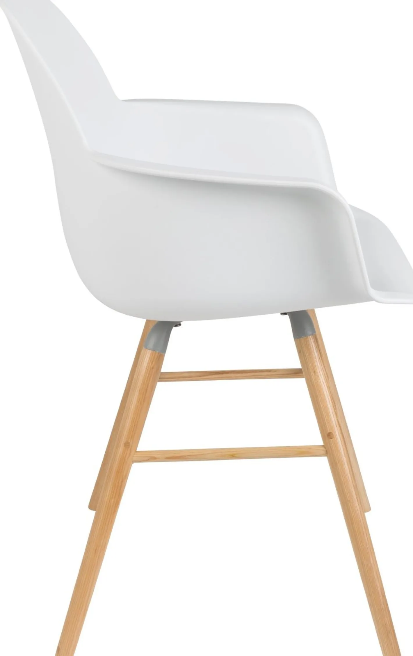 Outlet Zuiver Albert Kuip (set van 2) Armstoel White