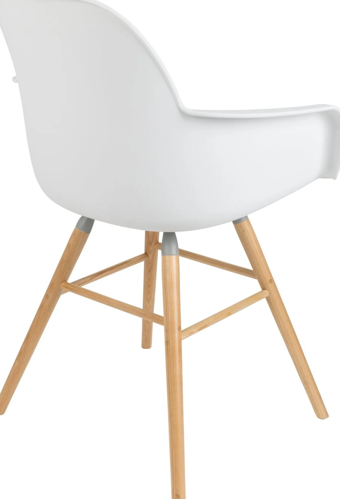 Outlet Zuiver Albert Kuip (set van 2) Armstoel White