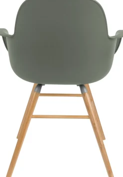 Discount Zuiver Albert Kuip (set van 2) Armstoel Green