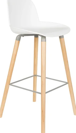 Best Zuiver Albert Kuip (set van 2) Barkruk White