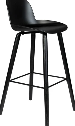 Outlet Zuiver Albert Kuip (set van 2) Barkruk Zwart