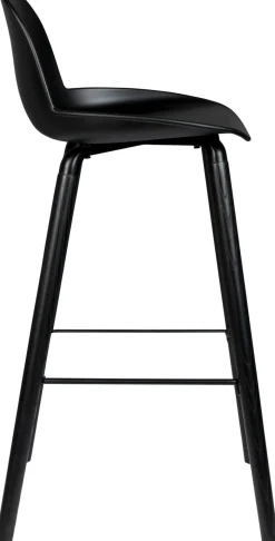 Outlet Zuiver Albert Kuip (set van 2) Barkruk Zwart