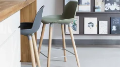 Best Zuiver Albert Kuip (set van 2) Counter stoel Green