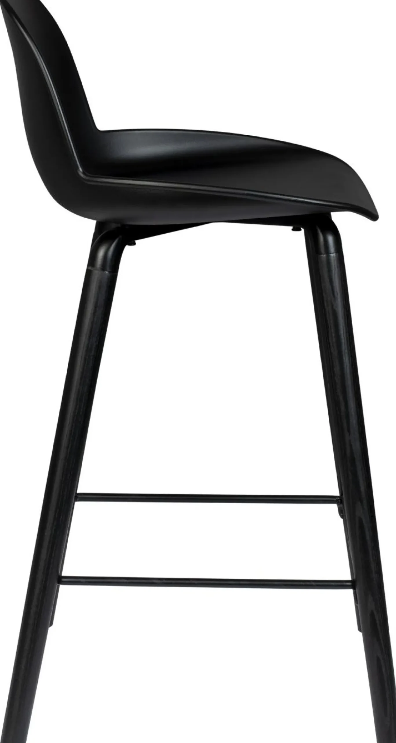 Outlet Zuiver Albert Kuip (set van 2) Counter Stoel Zwart