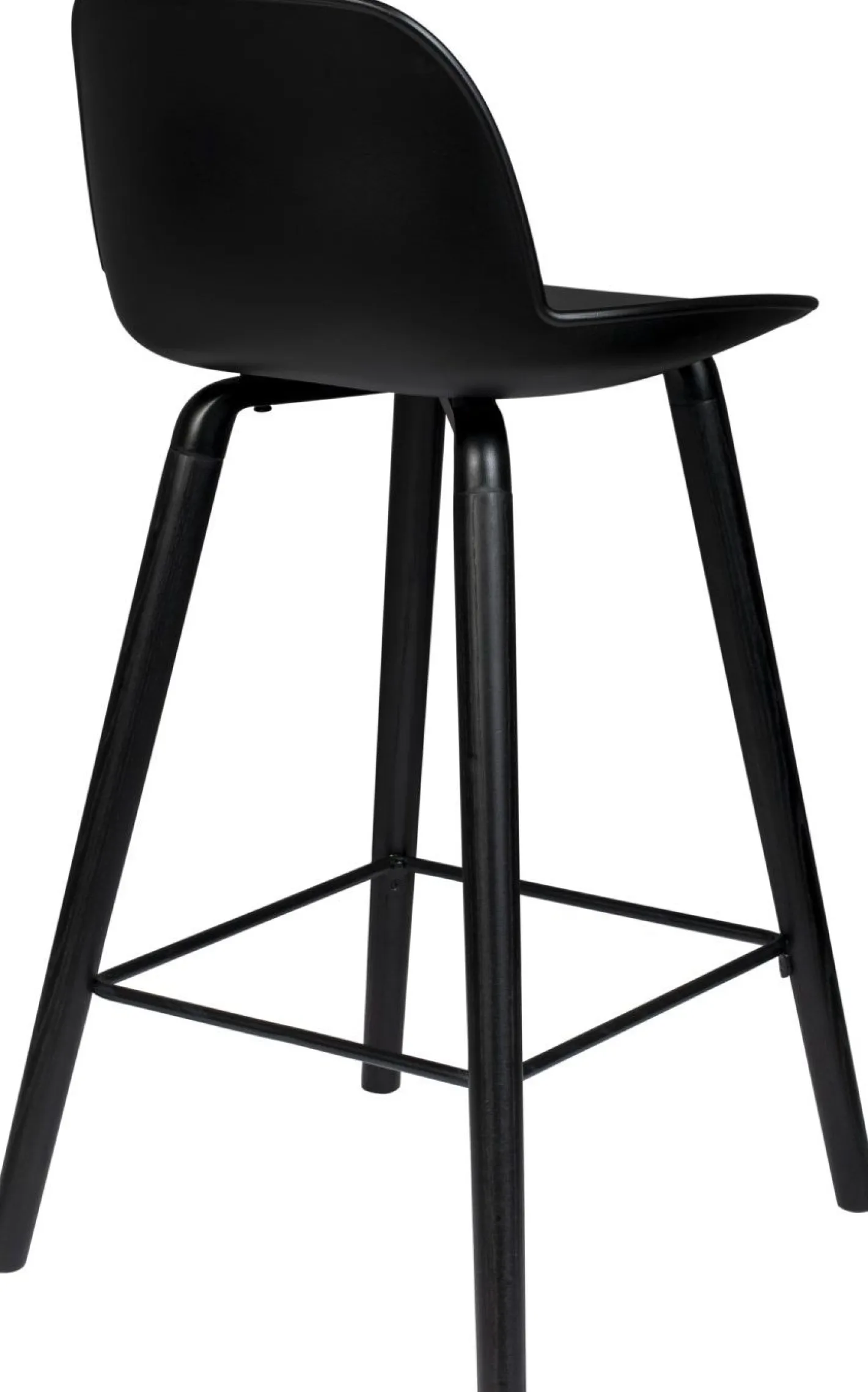 Outlet Zuiver Albert Kuip (set van 2) Counter Stoel Zwart
