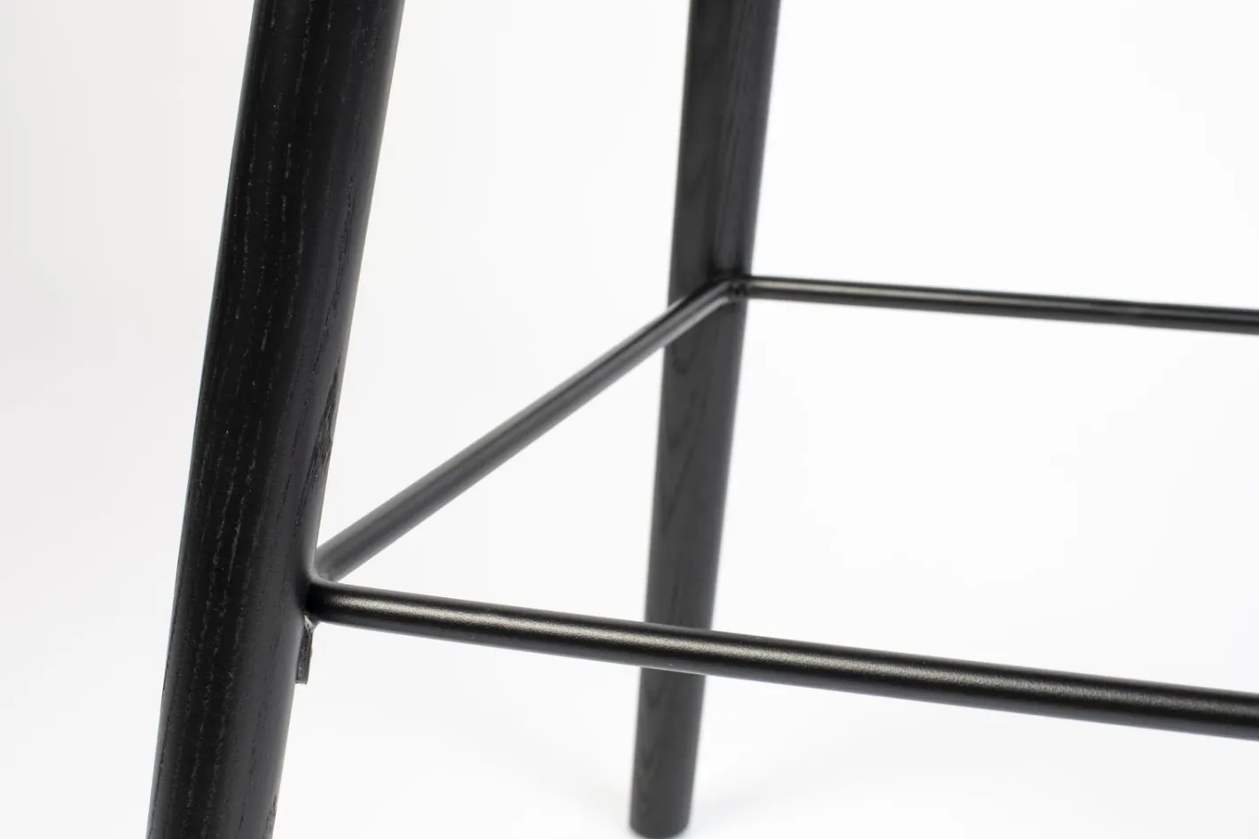 Outlet Zuiver Albert Kuip (set van 2) Counter Stoel Zwart