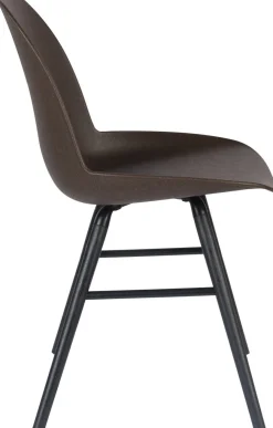 Best Zuiver Albert Kuip (set van 2) Eetkamerstoel Coffee