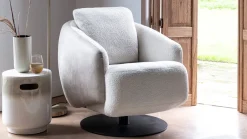 Best Henders en Hazel Alberta Fauteuil Taurus, Kiezel