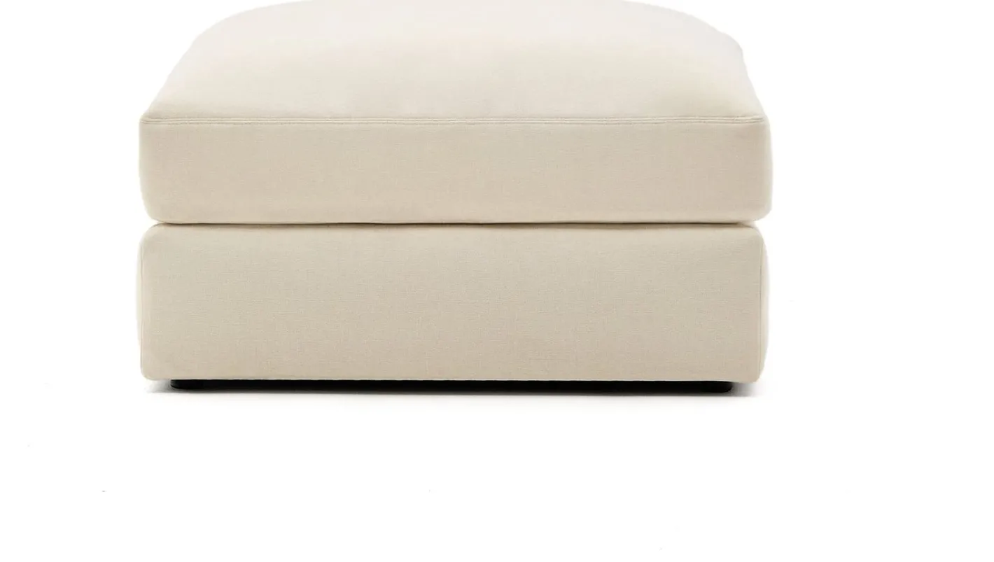 Online Kave Home Alea Hocker Ecru