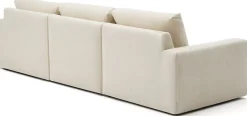 New Kave Home Alea 4-Zits Hoekbank Ecru