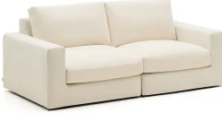 New Kave Home Alea 3-Zitsbank Ecru