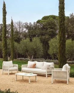 New Kave Home Aleria Loungeset Beige