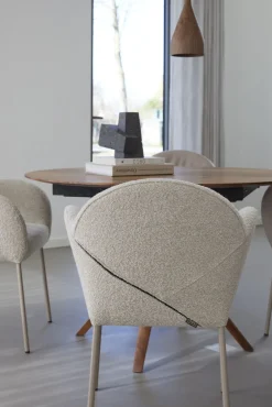 Discount LABEL Vandenberg Aletta Eetkamerstoel Beige