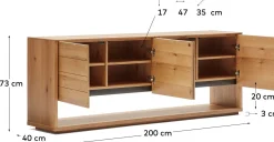 Kave Home Alguema Dressoir Naturel