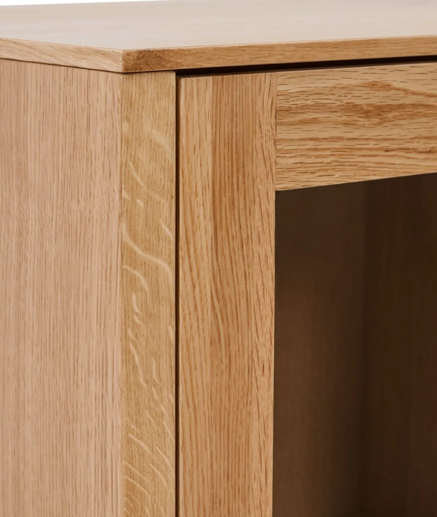 New Kave Home Alguema Vitrinekast Naturel